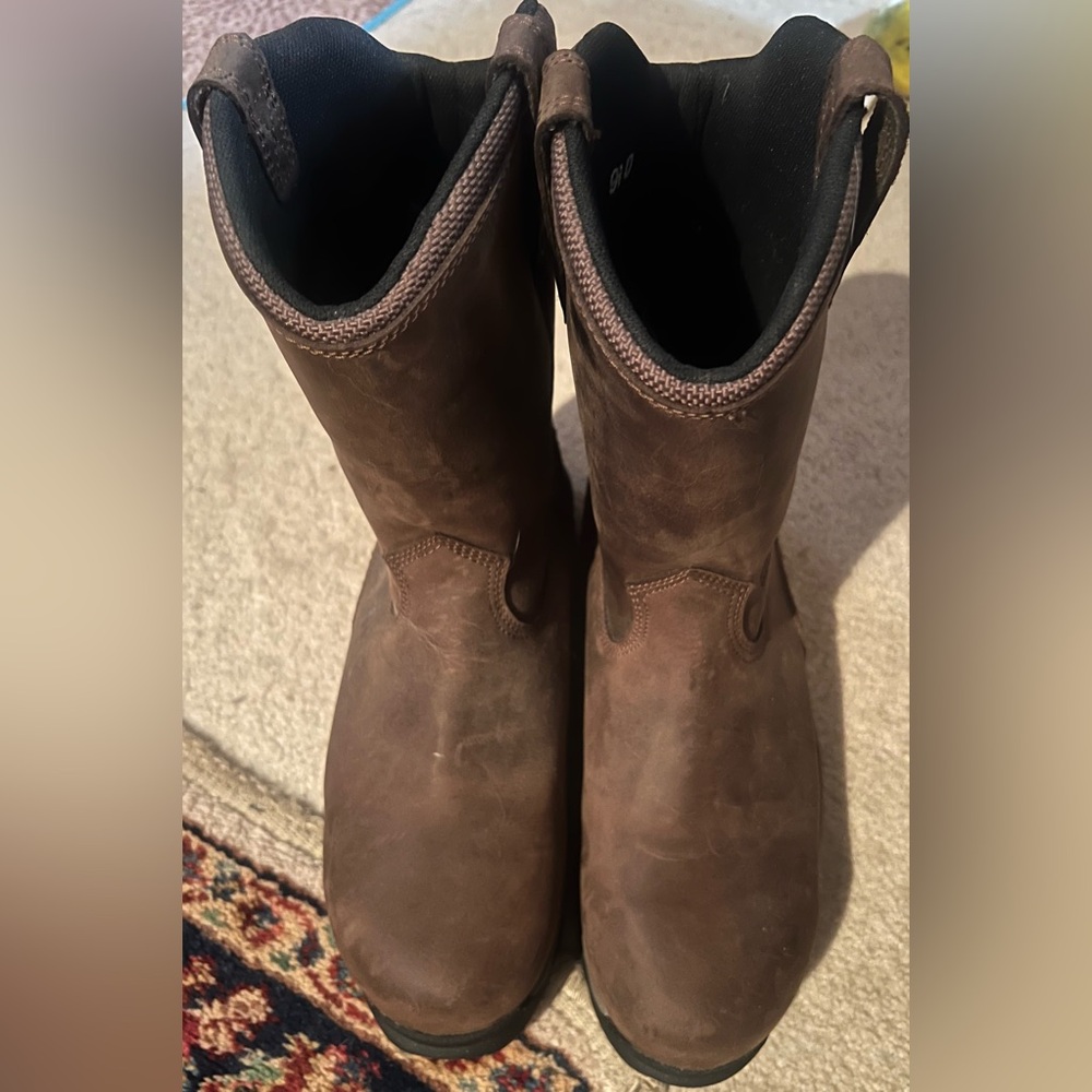 Ariat Brown Men's Pull-On Work Boots